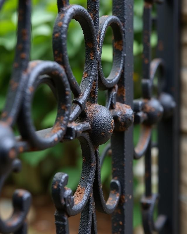 Restaurering af Gammel Smedejernsport